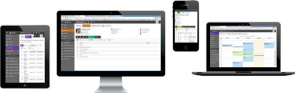 Logiciel CRM sur MAC, PC, tablette iPad, android, web