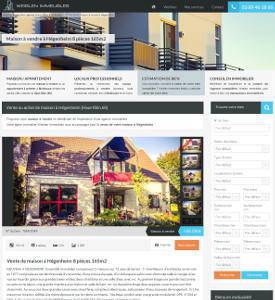 Création d'un site internet pour une agence immobilière à Mulhouse