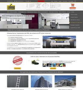 Création d'un site internet pour une entreprise du bâtiment aux environs de Colmar / Strasbourg