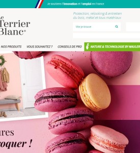 Site e-commerce, Peinture & Rénovation Haut-Rhin (68) - Le Terrier Blanc