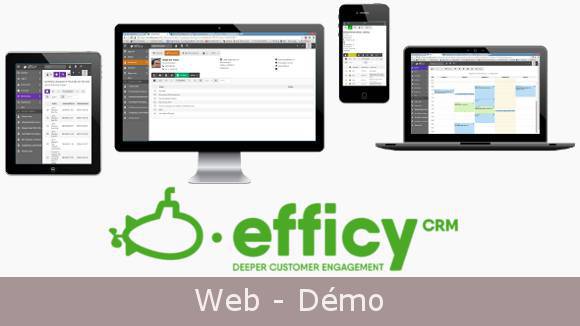 Web-Démo Logiciel Efficy CRM Web-Démo Logiciel Efficy CRM