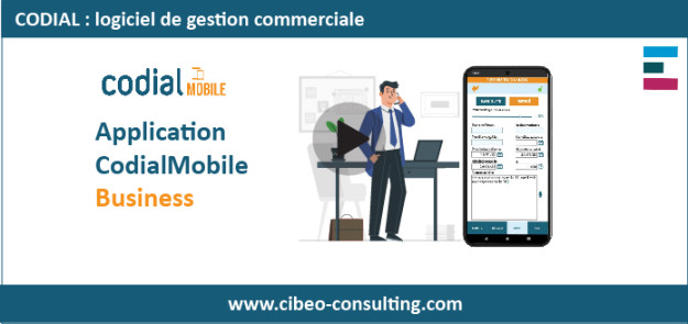 Application Mobile Business Gestion commerciale : CODIAL Mobile Application Mobile Business Gestion commerciale : CODIAL Mobile