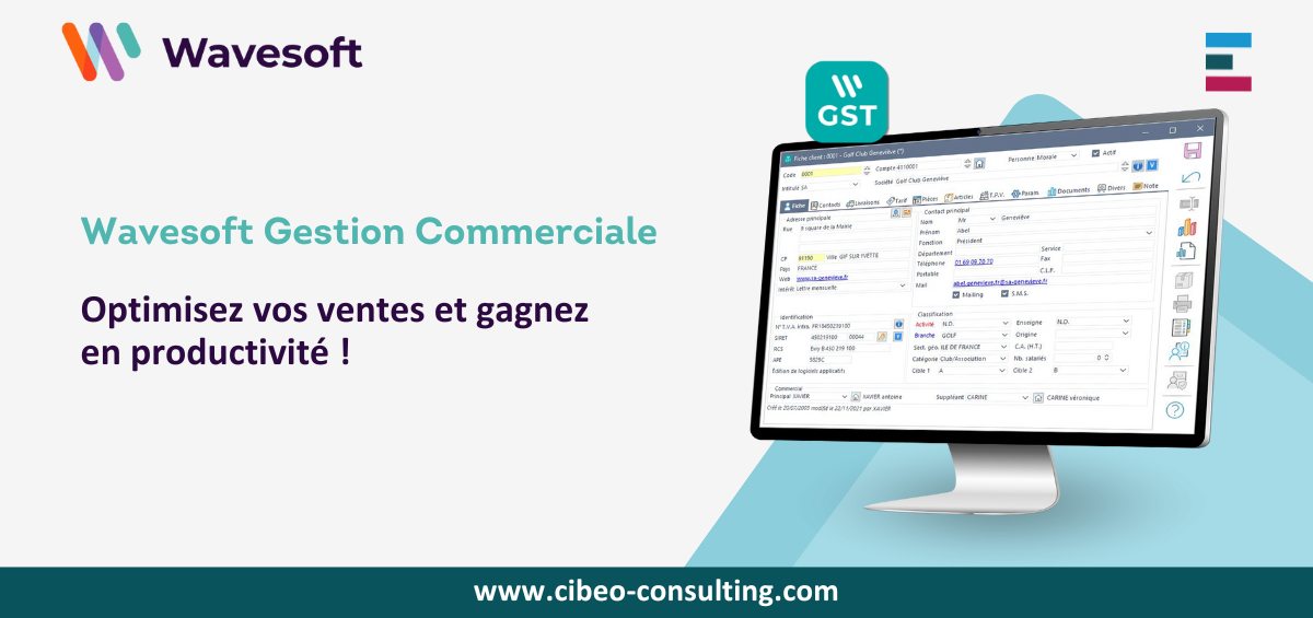 Wavesoft Gestion Commerciale : logiciel de gestion des ventes, achats et stocks